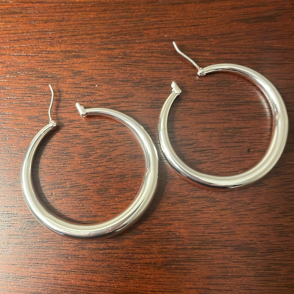 Earrings Ralph Lauren Silver tone never worn